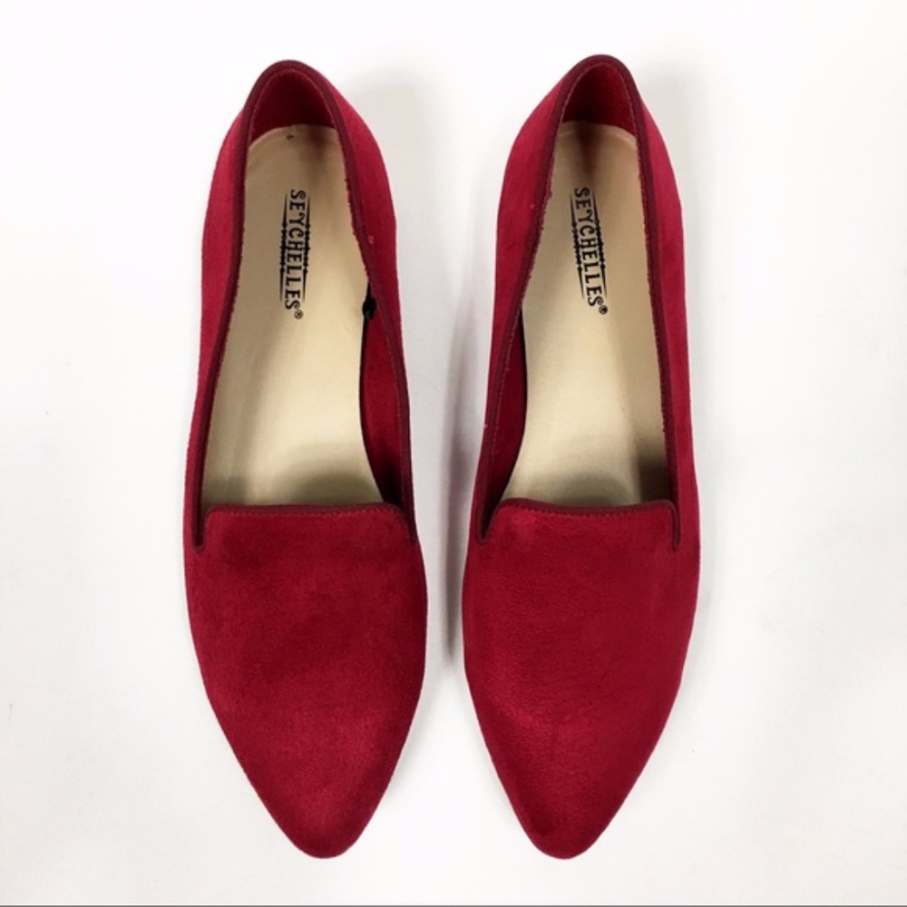 Ruby Red Loafers (Size 7.5)